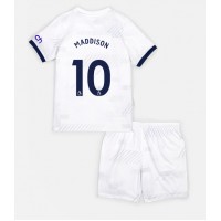 Tottenham Hotspur James Maddison #10 Heimtrikotsatz Kinder 2023-24 Kurzarm (+ Kurze Hosen)